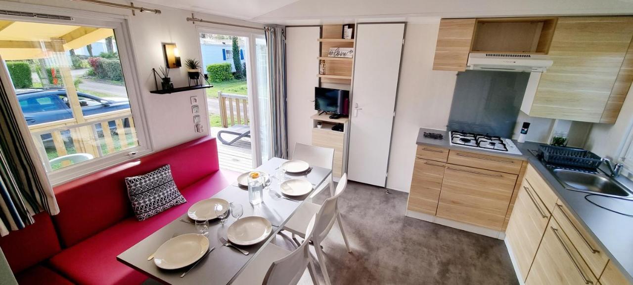Mobil-Home 6 Personnes - Bretagne - Piscine - Plage Trégunc Esterno foto