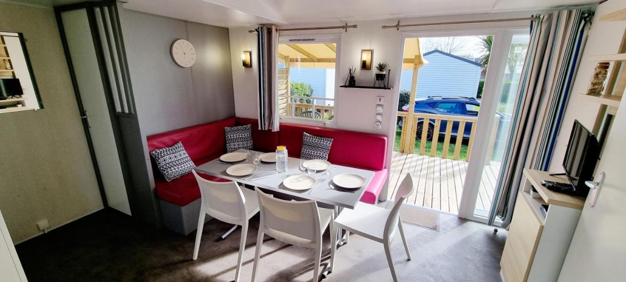 Mobil-Home 6 Personnes - Bretagne - Piscine - Plage Trégunc Esterno foto